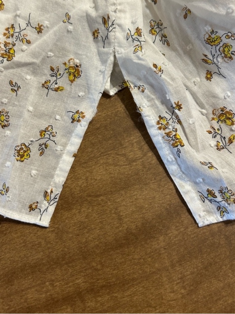 Veronica Beard Floral Ruffle Bib Pintuck Blouse Long Sleeve Cottagecore 6
Z - Picture 11 of 17